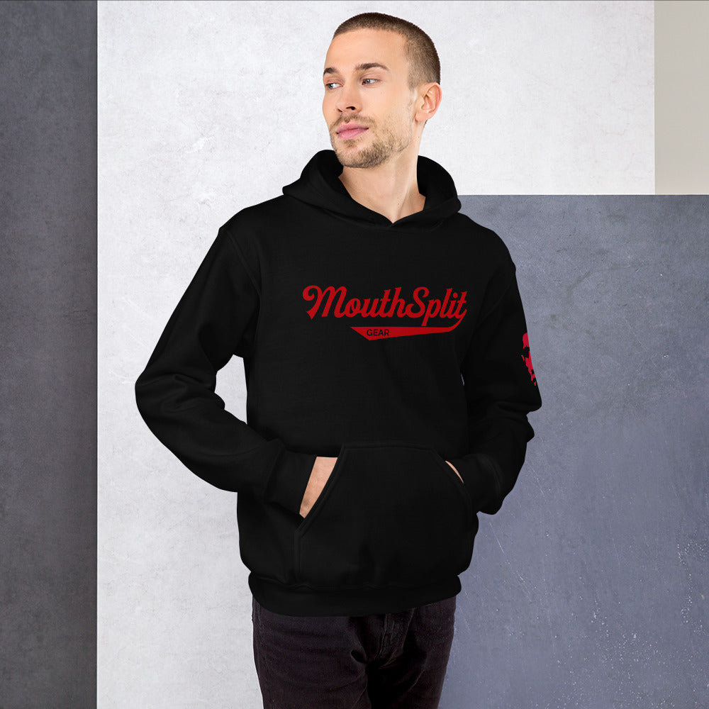 Red milwaukee hoodie hot sale