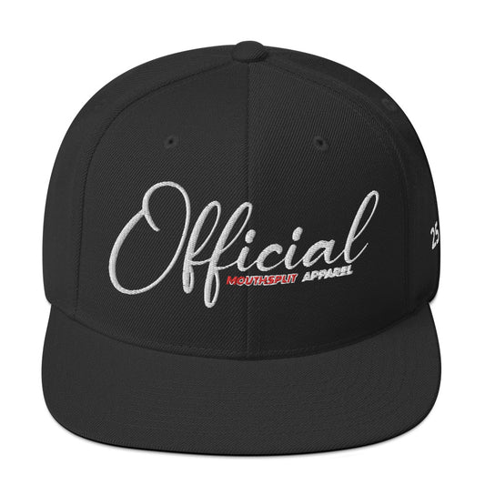 Official Mouth Split Apparel Snapback Hat