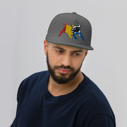 Mouth Split 919 Bull Flat Bill Cap