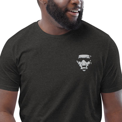 Captain Struggle Embroidered Unisex Organic Cotton T-Shirt